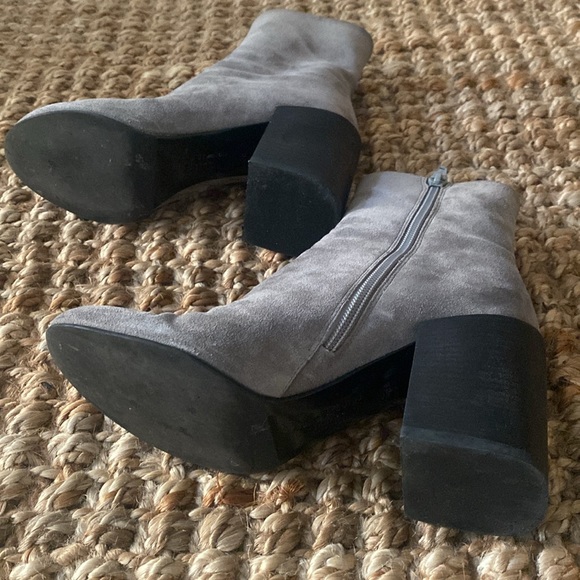 Acne Studios Cypress Ankle Boots in Grey Suede 35 - Picture 4 of 4